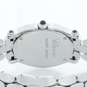 Chopard Happy Sport Ladies Stainless Steel watch with Floating Diamonds 27/8418-3002