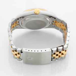 Rolex Datejust Men's 2-Tone Silver Dial Watch 16233