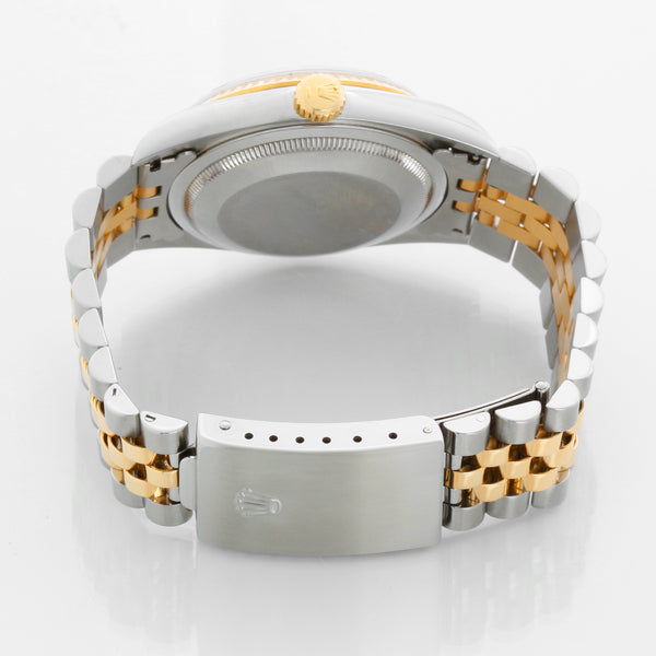 Rolex Datejust Men's 2-Tone Silver Dial Watch 16233