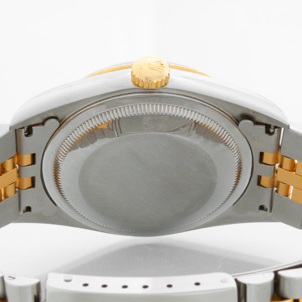 Rolex Datejust Men's 2-Tone Silver Dial Watch 16233