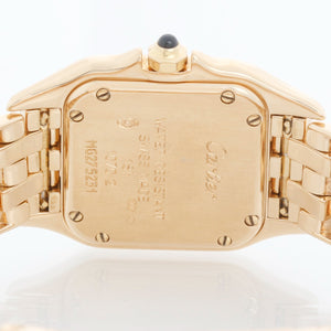 Cartier Panther Ladies 18k Yellow Gold Watch W25022B9 1070