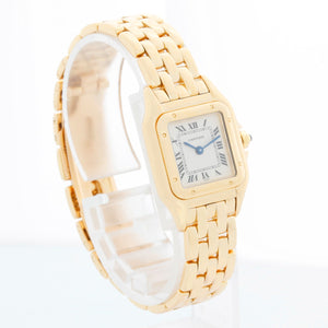 Cartier Panther Ladies 18k Yellow Gold Watch W25022B9 1070
