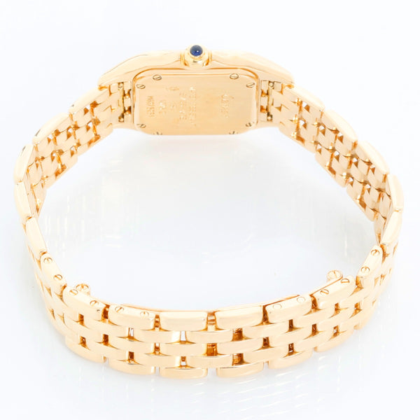 Cartier Panther Ladies 18k Yellow Gold Watch W25022B9 1070