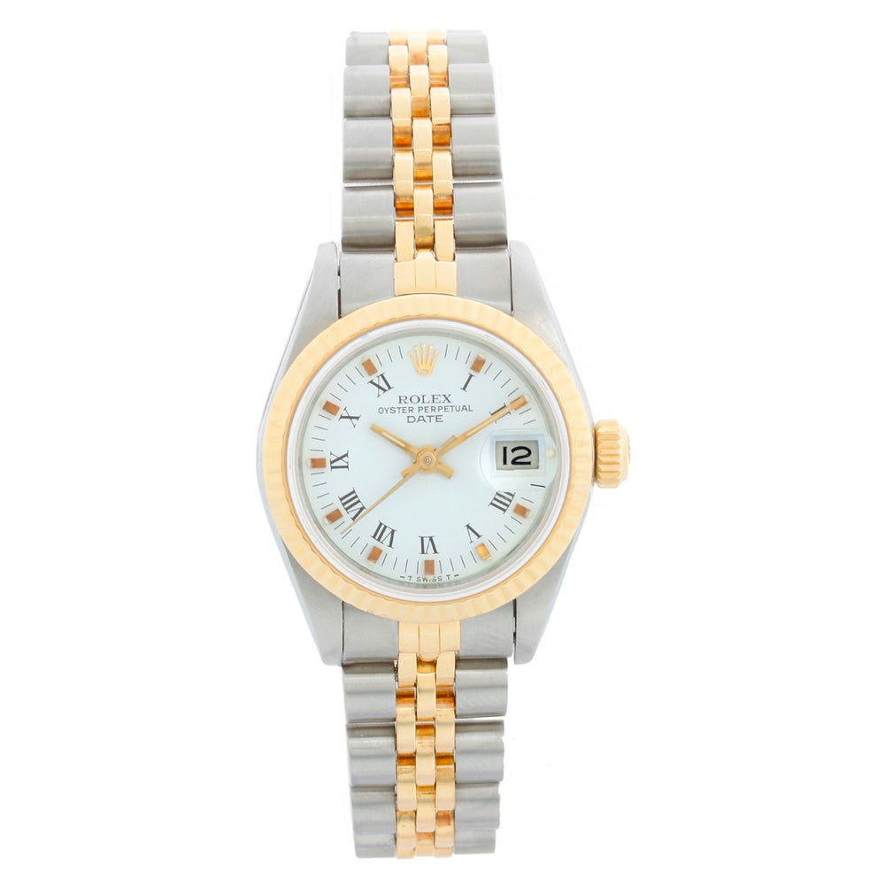 Rolex Datejust Ladies Steel & Gold 2-Tone Watch 69173
