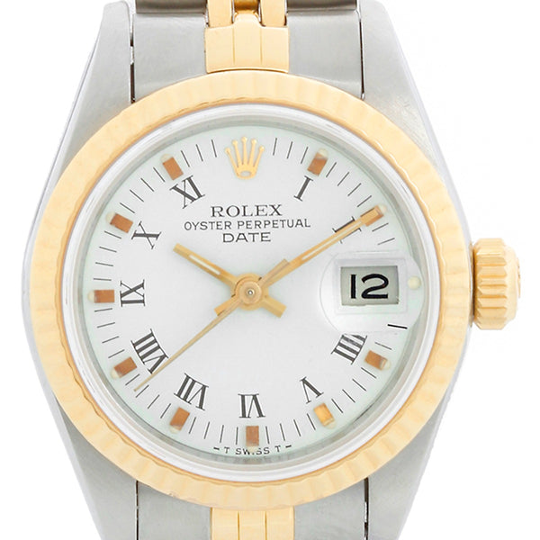 Rolex Datejust Ladies Steel & Gold 2-Tone Watch 69173