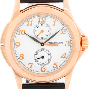 Patek Philippe Travel Time Men's 18k Rose Gold Watch 5134 R or 5134R