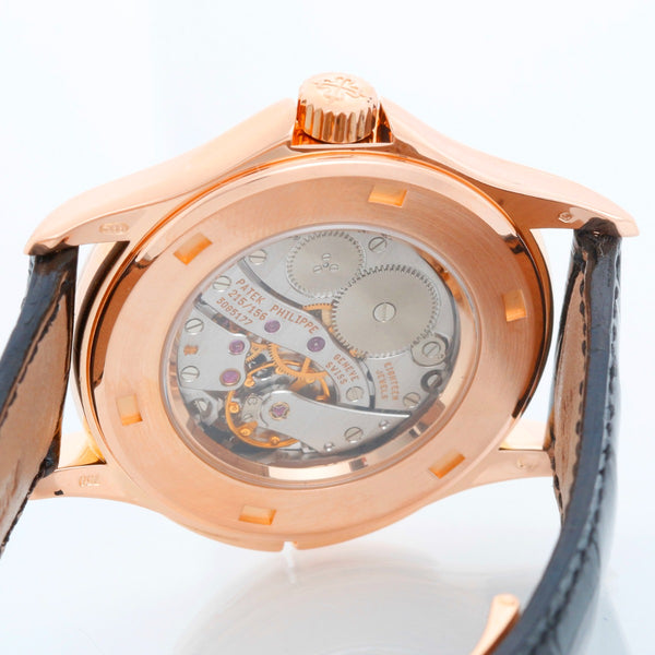 Patek Philippe Travel Time Men's 18k Rose Gold Watch 5134 R or 5134R