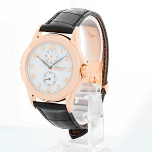 Patek Philippe Travel Time Men's 18k Rose Gold Watch 5134 R or 5134R