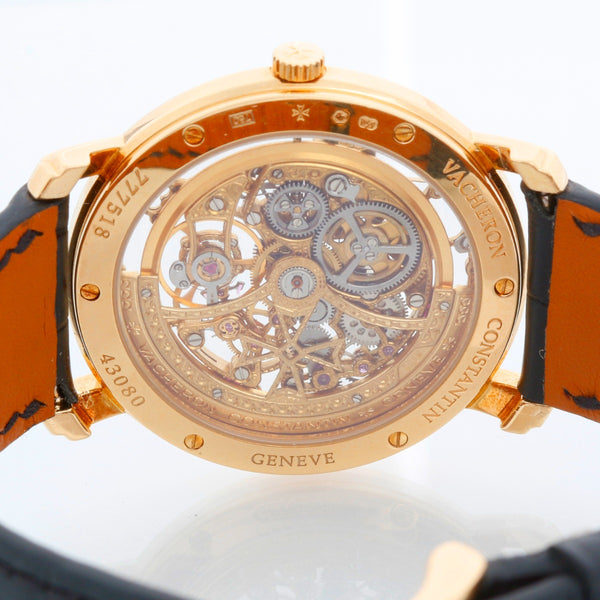 Vacheron Constantin Malte Skeleton Yellow Gold Watch