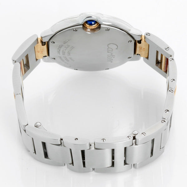 Cartier Ballon Bleu Midsize Stainless Steel & Yellow Gold Watch W69008Z3 3005