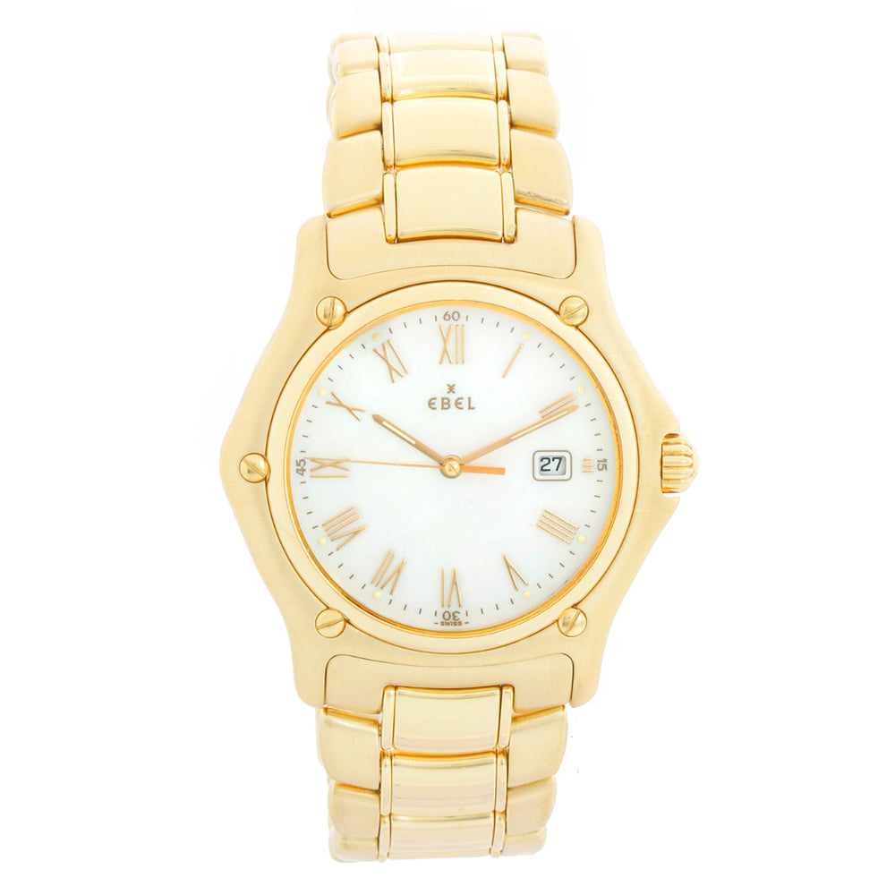 Ebel 1911 Mother of Pearl 18k Yellow Gold Automatic Watch