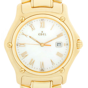 Ebel 1911 Mother of Pearl 18k Yellow Gold Automatic Watch