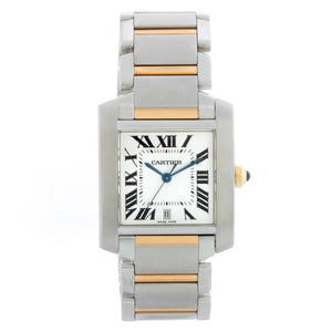 Cartier Tank Francaise Men's 2-Tone Steel & Gold Automatic Watch W51005Q4 2302