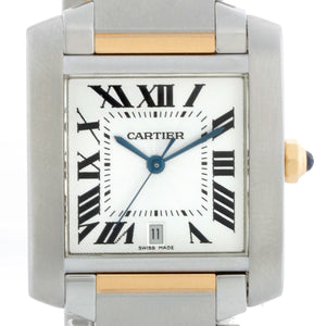 Cartier Tank Francaise Men's 2-Tone Steel & Gold Automatic Watch W51005Q4 2302