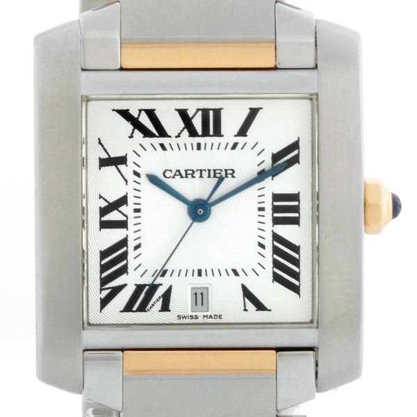 Cartier Tank Francaise Men's 2-Tone Steel & Gold Automatic Watch W51005Q4 2302
