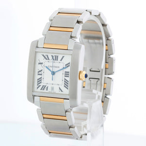 Cartier Tank Francaise Men's 2-Tone Steel & Gold Automatic Watch W51005Q4 2302