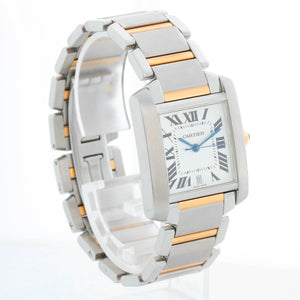 Cartier Tank Francaise Men's 2-Tone Steel & Gold Automatic Watch W51005Q4 2302