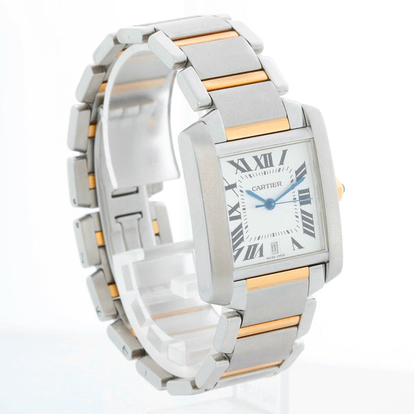 Cartier Tank Francaise Men's 2-Tone Steel & Gold Automatic Watch W51005Q4 2302