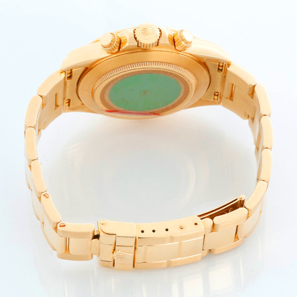 Rolex Cosmograph  Zenith Daytona Men's 18k Gold Watch 16528