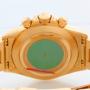 Rolex Cosmograph  Zenith Daytona Men's 18k Gold Watch 16528