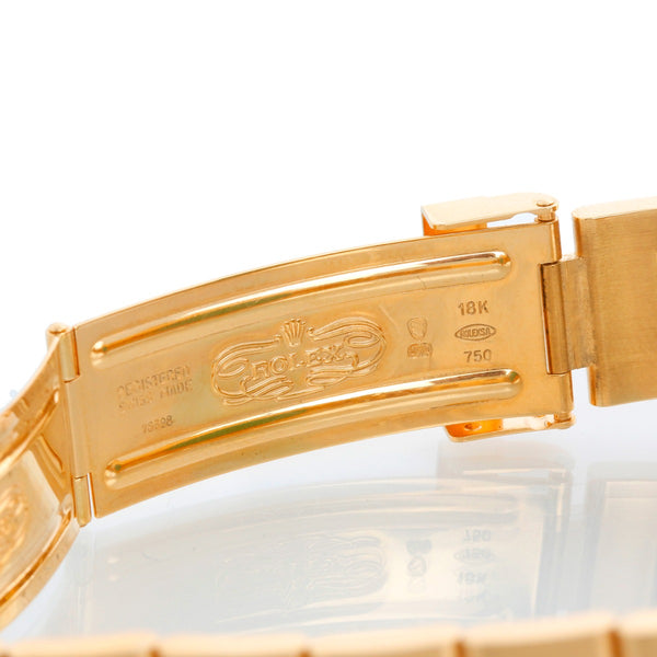 Rolex Cosmograph  Zenith Daytona Men's 18k Gold Watch 16528