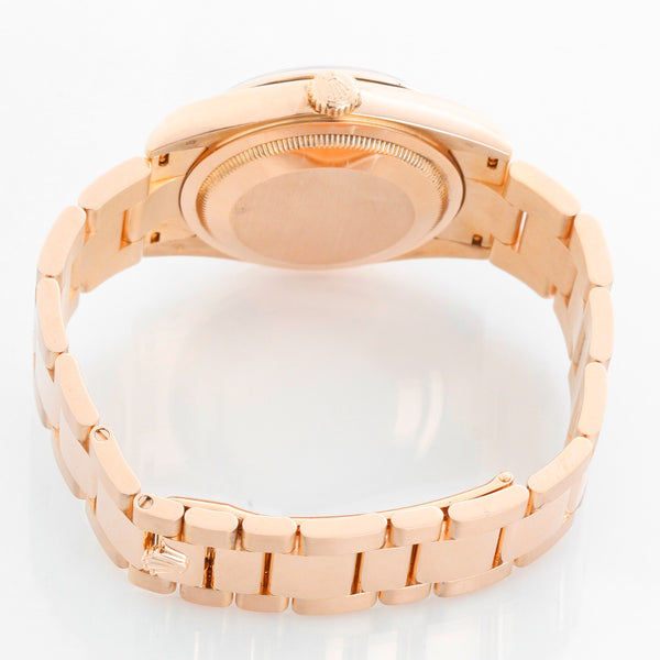Rolex President - Day-Date Men's 18k Rose Gold Watch 118205