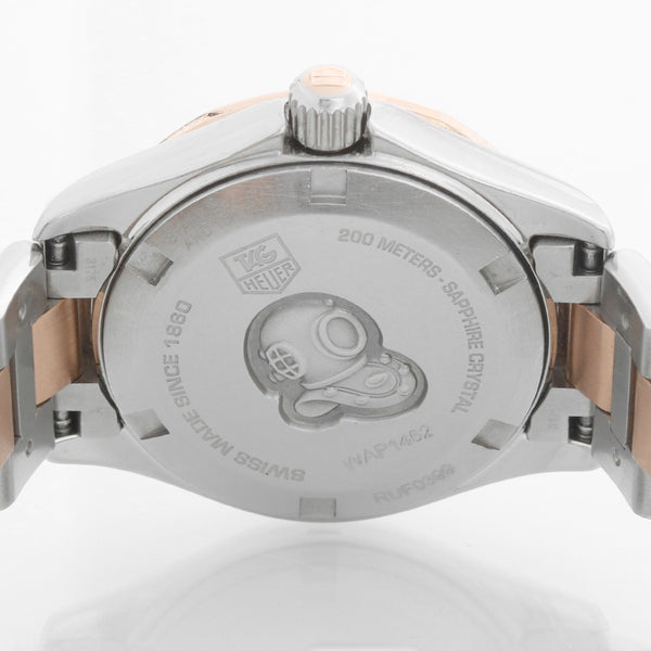 Tag Heuer Aquaracer Quartz Rose Gold & Steel Ladies WAP1452.BD0837