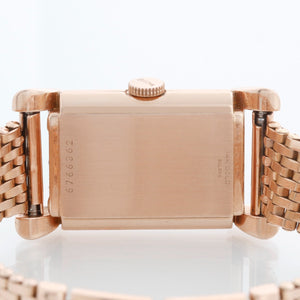 Vintage Bulova 14K Gold Plated Rose Gold Ladies Watch C557