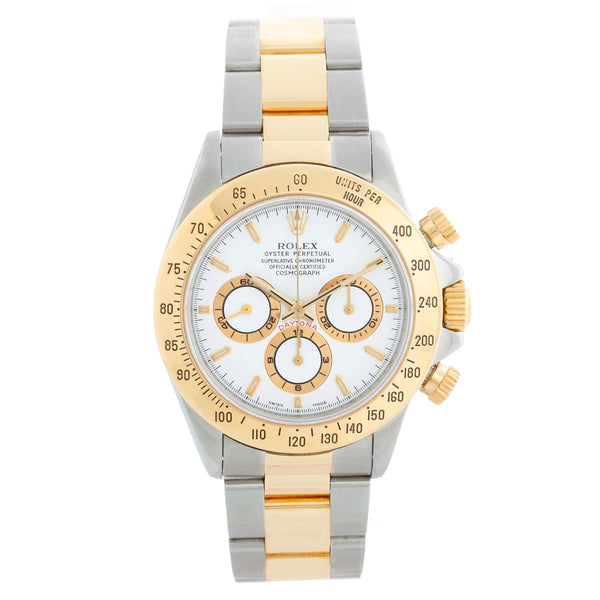 Rolex Zenith Daytona Men's Steel & Gold 2-Tone Watch 16523