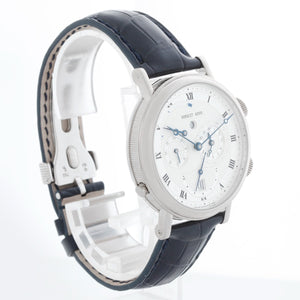 Breguet Le Reveil du Tsar Classique Alarm Dual Time 18k White Gold Men's Watch 5707 BB