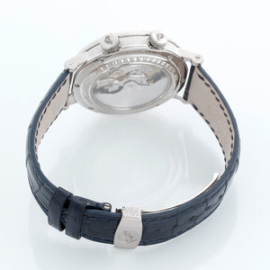 Breguet Le Reveil du Tsar Classique Alarm Dual Time 18k White Gold Men's Watch 5707 BB