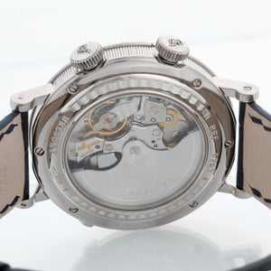 Breguet Le Reveil du Tsar Classique Alarm Dual Time 18k White Gold Men's Watch 5707 BB