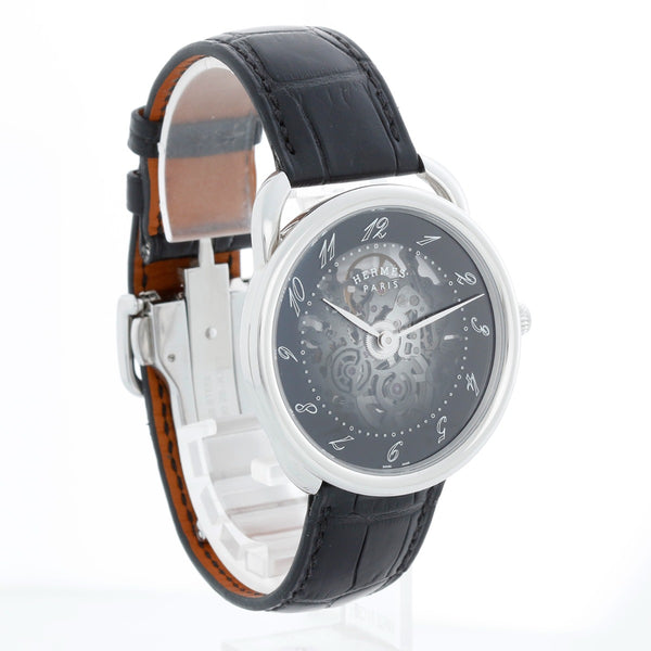 Hermes Arceau Skerret Automatic TGM 40mm Mens Watch  AR2.710