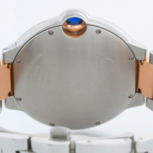 Cartier Ballon Bleu Large Men's Steel & Rose Gold Watch W6920032
