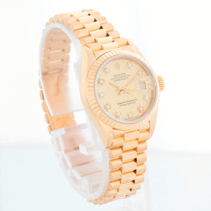 Rolex Ladies President 18K Yellow Gold 69178 Watch