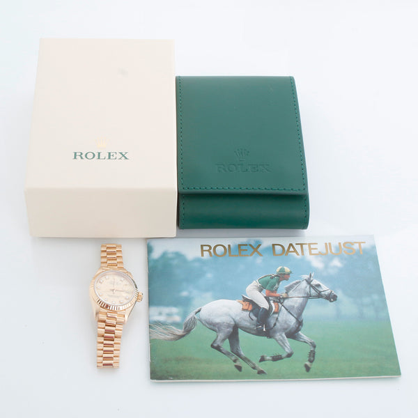 Rolex Ladies President 18K Yellow Gold 69178 Watch