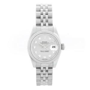 Rolex Ladies Datejust Stainless Steel Watch 179174