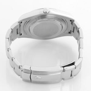 Rolex Datejust II Men's 41mm Silver Dial Stainless Steel Watch 116300