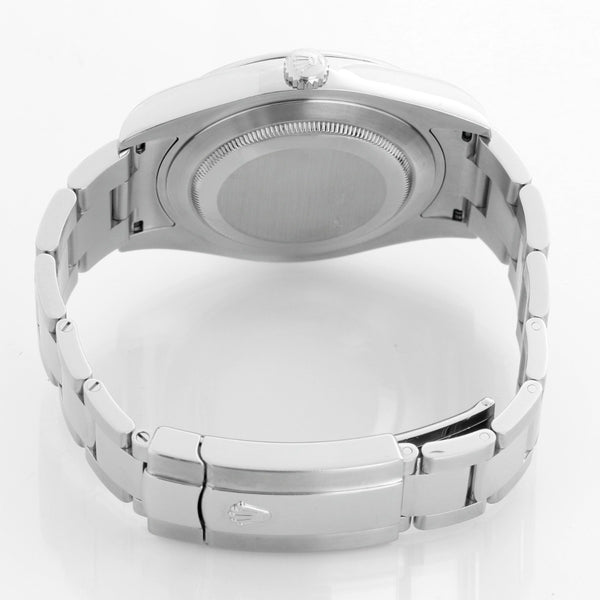 Rolex Datejust II Men's 41mm Silver Dial Stainless Steel Watch 116300