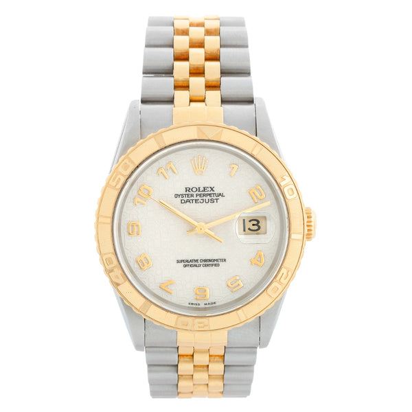 Rolex Turnograph 2-Tone Men's Steel & Gold Watch 16263