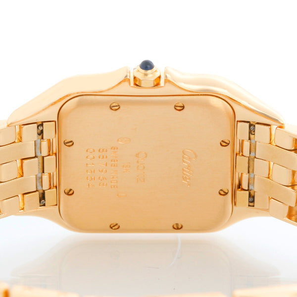 Cartier Panther 18k Yellow Gold Men's Quartz Watch with Date W25014B9