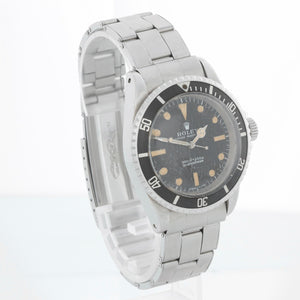 Rolex Submariner Men's Vintage Stainless Steel Watch 5513