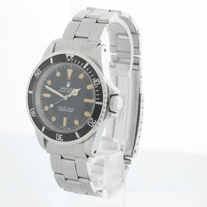 Rolex Submariner Men's Vintage Stainless Steel Watch 5513
