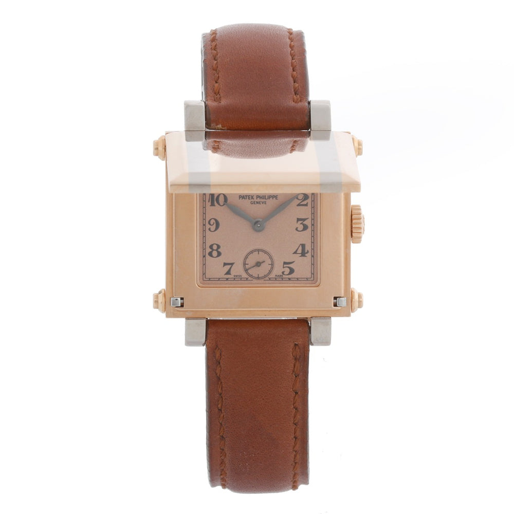 Very Rare Patek Philippe Cabriolet Gondolo 5099RG 18k Men's Watch