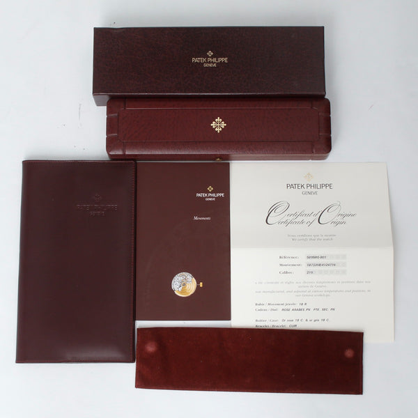 Very Rare Patek Philippe Cabriolet Gondolo 5099RG 18k Men's Watch