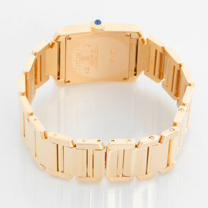 Cartier Tank Francaise Midsize 18k Gold Watch W50003N2 1821