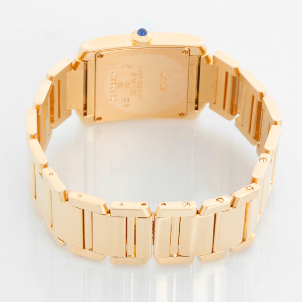 Cartier Tank Francaise Midsize 18k Gold Watch W50003N2 1821