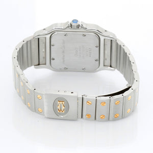 Cartier Santos Men's 2-Tone Steel & Gold Quartz Watch 187901