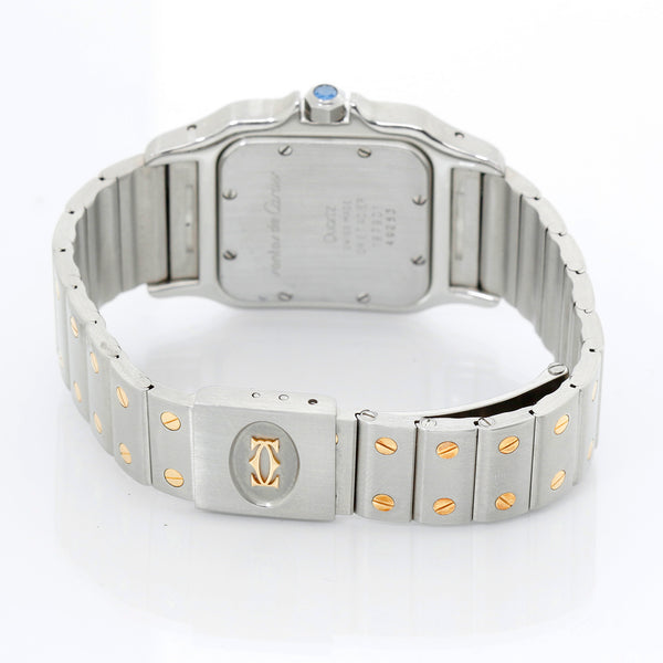 Cartier Santos Men's 2-Tone Steel & Gold Quartz Watch 187901
