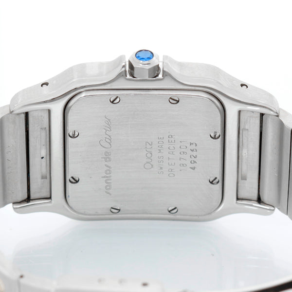 Cartier Santos Men's 2-Tone Steel & Gold Quartz Watch 187901